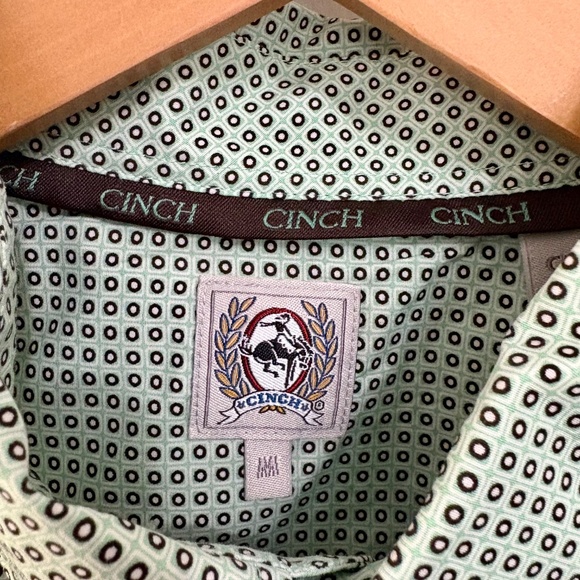 Men’s Official Cinch Pendleton Round-Up logo long sleeve shirt - Picture 3 of 3